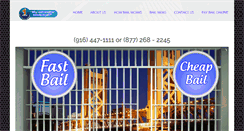 Desktop Screenshot of 1hourbailbonds.com