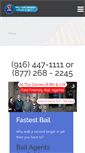Mobile Screenshot of 1hourbailbonds.com